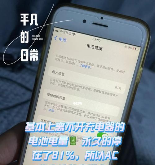 探究iPhone手机电池健康值的重要性（了解iPhone电池健康值，保护手机电池寿命）