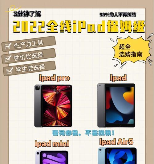 2022年最全iPad选购攻略（全面解析iPad系列产品，帮助您轻松选购最适合的iPad）