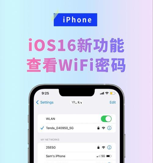 如何使用iOS16查看WiFi密码（简单操作让您快速获取网络密码）