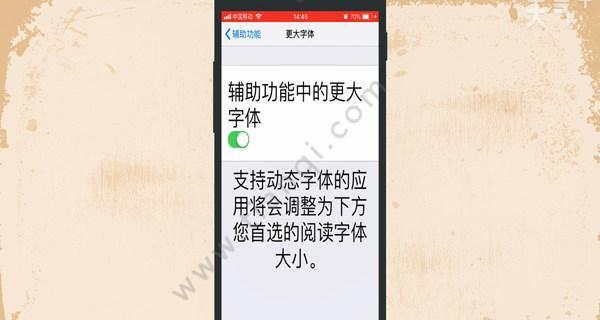 用iPhone自定义字体大小，提升阅读体验（探索iPhone中改变字体大小的设置，让阅读更加舒适）