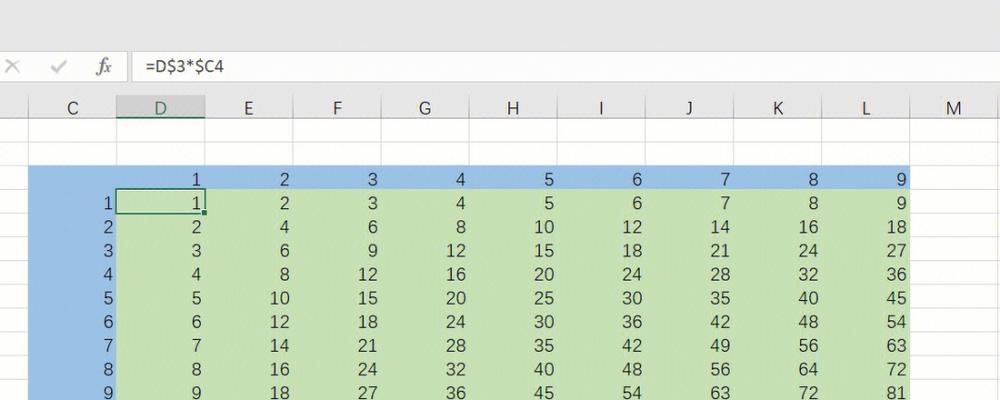 excel乘法公式怎么输入（excel乘法函数公式）