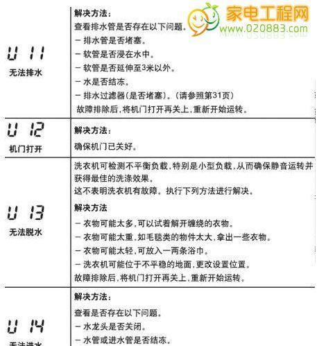 解读惠而浦冰箱E9故障及维修方法（详解E9故障现象及维修技巧）