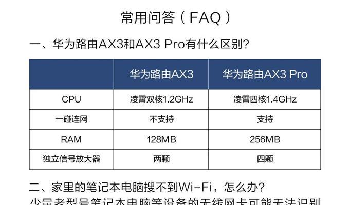 华为路由器AX3设置指南（轻松搭建高速稳定的家庭网络）