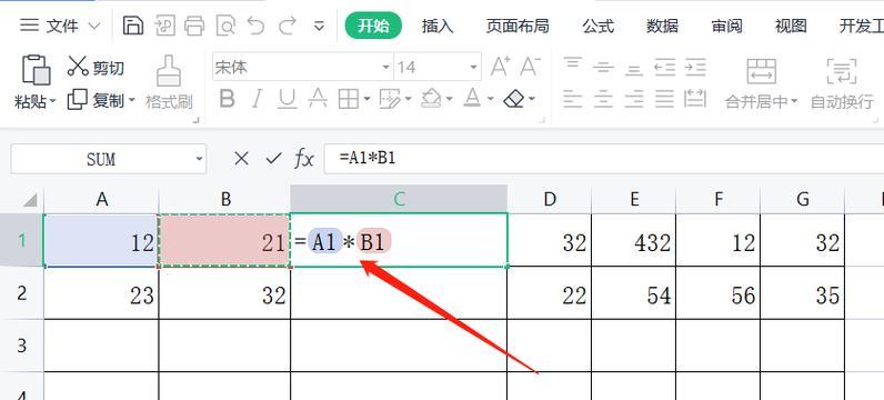 Excel乘法公式如何正确输入？